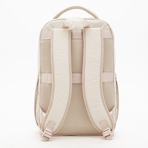 White Quilted Casual <b>Backpack</b> Lightweight <b>Backpack</b> Soft Bag Versatile Design <b>Backpack</b> - Product Image 4