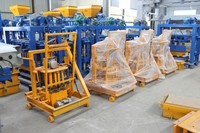 QT40-3C Petite Entreprise Machine Idées Béton Mobile Bloc Faisant La Machine Brique Machines