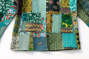 Chaleco de Algodón Acolchado Hecho a Mano en India, Estilo Jaipuri Vintage Kantha, Sin Mangas, Reversible, para Otoño, Ideal para Fiestas - Product Image 3
