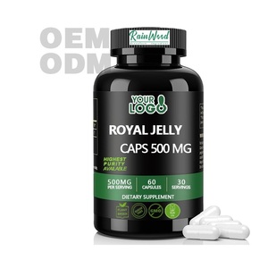 Capsules de Gelée Royale Rainwood OEM Marque Privée Meilleur Prix Capsules de Gelée Royale - Product Image 1