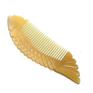 หวีผมรูปปลาสำหรับผู้หญิง ช่วยแก้ปัญหาผมพันกัน ป้องกันไฟฟ้าสถิตย์ พกพาสะดวก ใช้สำหรับยืดผมให้เรียบ - Product Image 1