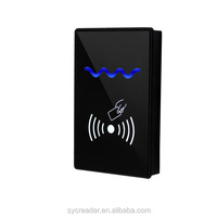 Lecteur de cartes de proximité RFID 125kHz Black Box avec interface Wiegand, portée de lecture de 0 à 100 mm pour les systèmes de pointage
