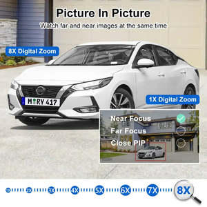Wholesale 8X <b>WiFi</b> PTZ <b>Security</b> <b>Camera</b> Dual-Lens with Auto Tracking Feature Network <b>Camera</b> - Product Image 2
