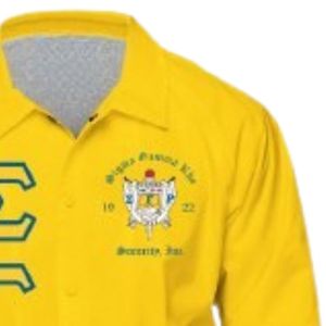 Chaqueta con Cremallera de Nailon Sigma Gamma Rho, Cortavientos Forrado para Hermandad Griega, Personalizado con Impresión, Ropa Deportiva Ligera Informal - Product Image 5