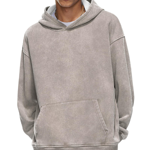 Sudadera con Capucha Personalizada para Hombre, Corte Regular, Tejido Grueso, 100% Algodón, con Bolsillos, Diseño Ecológico, Servicio OEM/ODM - Product Image 3