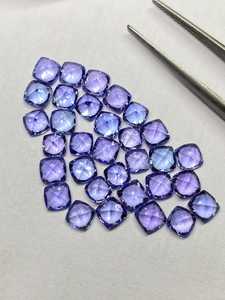 Tanzanita Natural, Corte Marquesa, Gema Azul Facetada, Alta Claridad, Certificada por GIA, para Fabricación de Joyas, Venta al Por Mayor - Product Image 3