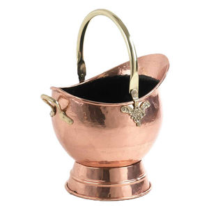 Poignée de seau à charbon en fer métallique noir – Style européen moderne écologique, taille et logo personnalisables, accessoires pour foyer - Product Image 6