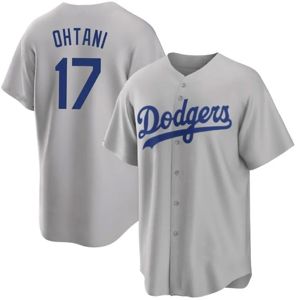 Camiseta de Béisbol para Hombre, Gris Azul, Impresión en Serigrafía, Transpirable, Uniforme para Adultos - Product Image 1
