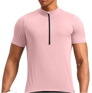 Maillot de Ciclismo de Manga Corta, Color Rojo, para Carretera y Descenso, Compresión, Entrenamiento, Carreras, Ropa Deportiva Transpirable - Product Image 5