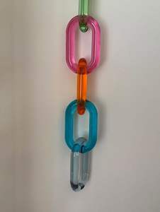 Lámpara colgante de resina acrílica personalizada para interiores, decorativa, para dividir espacios, para techos de oficinas comerciales modernas y hogares. - Product Image 6