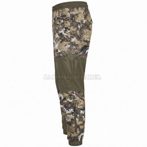 Pantalon cargo de camping pour homme, pantalon tactique de jogging, pantalon d'extérieur avec plusieurs poches de rangement, taille à cordon de serrage et chevilles à revers - Product Image 4
