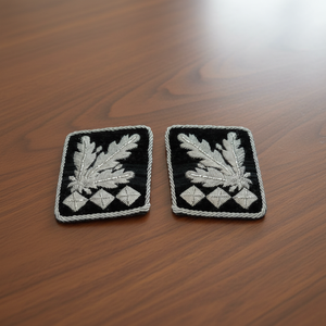 Insignes de luxe en fil métallique pour col de chemise, style Oberstgruppenführer, pour uniforme de cérémonie - Product Image 3