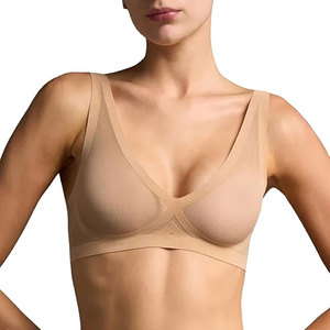 เสื้อชั้นในออกกำลังกายสำหรับผู้หญิง Solid Trader Ergonomic Seamless Gym Top ระบายอากาศได้ดี แห้งเร็ว ป้องกันกลิ่น พรีเมียม ผลิตจากผ้าตาข่าย - Product Image 5