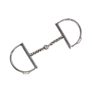 Bridon équestre Tom Thumb confortable en acier inoxydable avec embout en cuivre pour chevaux, bridon anglais et western - Product Image 2