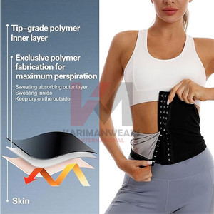 Slim Waist Trainer <b>Belt</b> Men Women Gym Waist Compression Support Body Shaping Workout OEM Supplier - Product Image 4