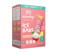 Barritas de Hielo Sin Lácteos HALAL Congeladas para Llevar a Casa, Malaya, Puré de Mango Fresco, Sabor Ácido, Bolsitas para Adultos y Niños, Sin Colorante