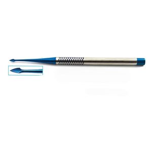 Elevador de ligamento periodontal PDL tipo bayoneta de 16.5 cm, instrumento de extracción dental de acero inoxidable reutilizable - Product Image 2