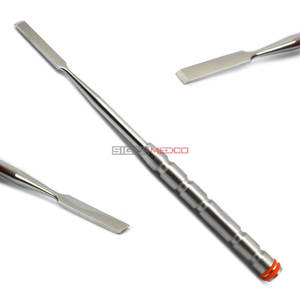 ชุดสิ่วขูดหินปูนแบบมืออาชีพ Ochsenbein 5 ชิ้น สำหรับการปรับรูปกระดูก เครื่องมือผ่าตัดสำหรับการผ่าตัดเหงือกและการปรับรูปทรงทางคลินิก - Product Image 5