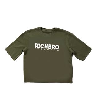 Camiseta cuadrada de gran tamaño personalizada, camiseta Unisex de peso pesado para hombres, tela de poliéster/algodón, ropa de calle, estilo hombro caído - Product Image 4