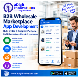 Développement d'applications de plateforme de marché B2B pour la vente en gros, plateforme d'approvisionnement et de commandes en gros - Product Image 1