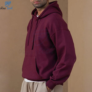 Sweat-shirt à capuche personnalisé pour homme en molleton de coton premium avec poche, fabricant OEM ODM en gros - Product Image 6