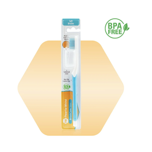 Cepillo de Dientes Delgado y Suave Pearlie White BrushCare Verde - Product Image 1