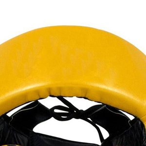 MMA Leather <b>Boxing</b> Sparring <b>Headgear</b> with Adjustable Non-Slip Closure for Men and Women - Product Image 2