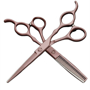 7 Inch Stainless Steel Scissors Up Down Curved <b>Shears</b> Sharp Edge Hair Cutting Barber Cutting Tools Barber Scissor Kit - Product Image 5