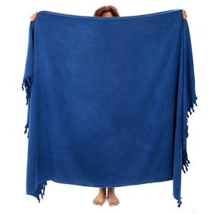 Manta personalizada al por mayor para sofá cama, mantas gruesas y cálidas 100% de algodón turco, manta de viaje de lujo para decoración del hogar - Product Image 2