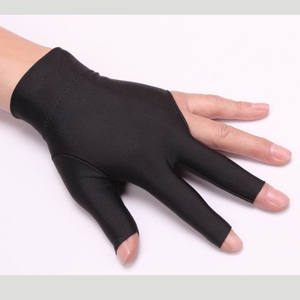 Breathable Popular Sizes Men Women Snooker Cue Sport Glove Durable Double Stitched 3 Finger Pool Gloves Billiards Glove - Product Image 2
