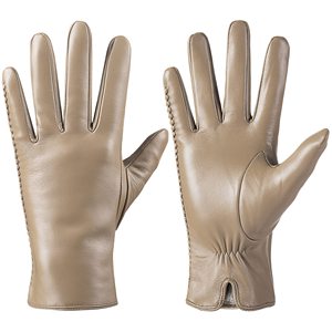 Samroz Sports Genuine Sheepskin Leather Bike Wear <b>Gloves</b> for Women Four Seasons Warm <b>Touchscreen</b> Breathable Driving Dress <b>Gloves</b> - Product Image 1