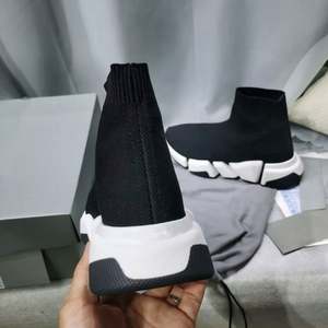Designer Sock <b>Sneakers</b> Men Women Breathable Knit <b>Slip</b>-<b>on</b> Chunky Shoes Luxury Designer Platform Casual Walking Shoes Wholesale - Product Image 6