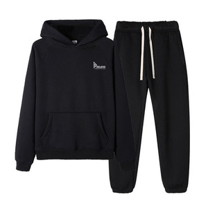 Nuevos Conjuntos Deportivos con Capucha para Hombre, 100% Algodón de Alta Calidad, para Invierno, Secado Rápido, Transpirables, Ligeros, con Logotipo Frontal - Product Image 5