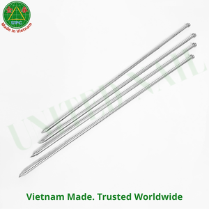 3.7 Inch Polished Iron Smooth Shank & Checkered Head Common <b>Nails</b> for Construction Made in Vietnam | clavo de uso general - Product Image 6
