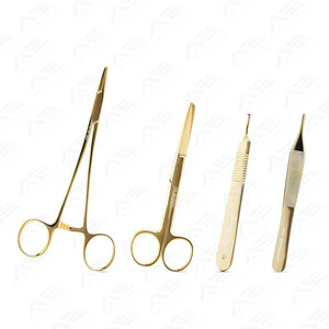 Kit de pratique de suture chirurgicale avancée : Ciseaux, pinces, coussin de suture en silicone, aiguilles – Instruments médicaux à prix de gros compétitifs - Product Image 2