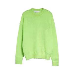 Pull en mohair de haute qualité, couleur personnalisée, tissu respirant, pull en mohair avec logo personnalisé - Product Image 1