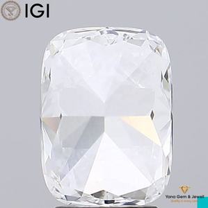 เพชรทรงคุชชั่น 3.00 กะรัต สี F ความสะอาด VVS2 ผลิตด้วยวิธี CVD ได้รับการรับรองจาก IGI เหมาะสำหรับการออกแบบเครื่องประดับตามสั่ง - Product Image 5
