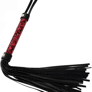 Flogger de Cuero Genuino Hecho a Mano de Primera Calidad para Entrenamiento de Caballos, Disfraces y Espectáculos, con Mango Trenzado Duradero y Cómodo - Product Image 3