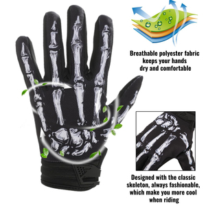 Wholesale Full Finger Motorbike Riding <b>Gloves</b> <b>Touch</b> <b>Screen</b> Breathable Sweat Wicking Hand Protective Gear Motorbike <b>Gloves</b> - Product Image 2