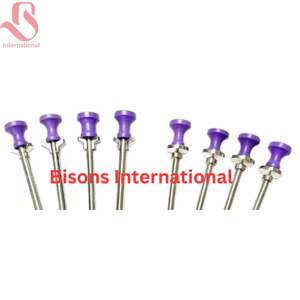 Kit de Trócar y Cánula Laparoscópica Manual para Urología BISONS, Instrumento Médico Endoscópico de Acero Inoxidable de Alta Calidad - Product Image 3