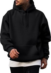 Sudadera con Capucha Extra Grande de Algodón para Mujer, Bordada Personalizada, Suéter de Cuello Redondo de Diseño, Personalización Unisex con Logotipo - Product Image 3