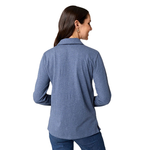Vêtements VIBE CRAFT pour femmes, 100% coton tricoté, séchage rapide, coupe décontractée, manches courtes, couleur unie, broderie machine. - Product Image 5