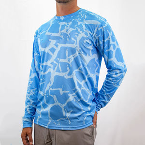 Camisa de Pesca de Manga Corta, Secado Rápido, Unisex, Tallas Grandes, Protección UV UPF 50, Ajustada, Cómoda y Suave, Precio de Fábrica al por Mayor - Product Image 4