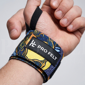 Bandes de maintien pour poignets personnalisées avec logo imprimé, élastiques résistantes et durables, pour la musculation et la force athlétique - Product Image 4