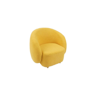 Conjunto de Sofás Modernos Ecológicos e Impermeables para Sala de Estar y Exteriores, Color Amarillo Intenso, con 1 Año de Garantía - Product Image 3