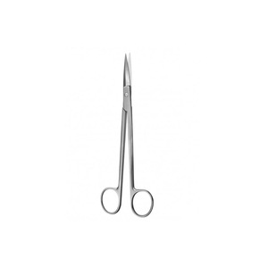 Tijeras Quirúrgicas McIndoe para Cartílago, 19 cm, Rectas, Dentadas, Instrumentos de Cirugía Cosmética, Proveedor de Tijeras para Tejido Gengival - Product Image 1