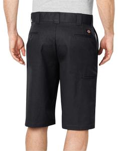 <b>Men</b> Solid Color Oxford Cotton Drawstring <b>Bermuda</b> <b>Shorts</b> Mid Waist Casual Style - Product Image 4