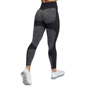 Conjunto de 2 Piezas de Leggings de Yoga para Mujer Bnice, Cintura Alta, Sin Costuras, Efecto Levanta Glúteos, para Fitness y Entrenamiento - Product Image 2