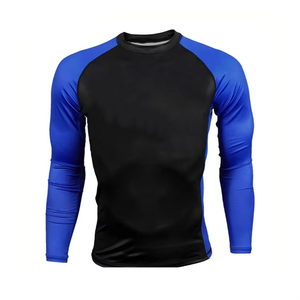 Camiseta de Natación para Hombre de Alta Calidad, Personalizada, Transpirable, de Secado Rápido, Sostenible, Manga Larga, UPF50+, Protección UV para Buceo - Product Image 1