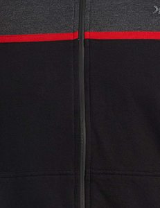 ชุดวอร์มมีฮู้ดคุณภาพสูง เนื้อผ้าระบายอากาศได้ดี พร้อมกางเกงจ็อกกิ้ง แจ็คเก็ตเทคฟลีซ  รับสกรีนโลโก้ ผลิตจากโพลีเอสเตอร์/คอตตอน - Product Image 6